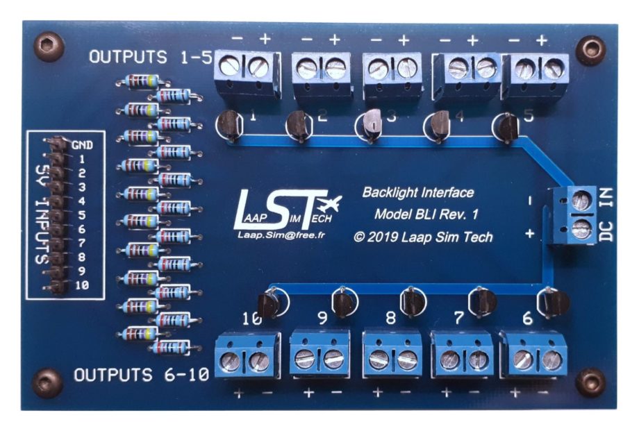 Backlight interface lite (250mA)