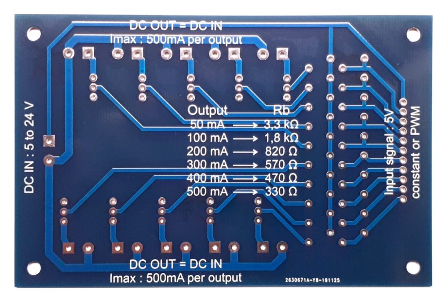 Backlight interface lite (250mA)