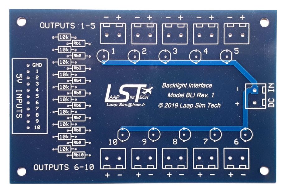 Backlight interface lite (250mA)