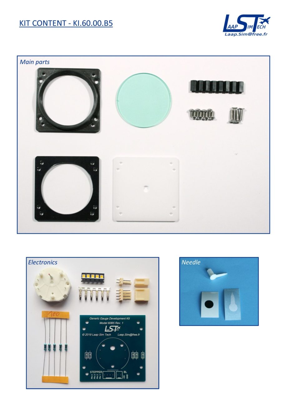 60mm blank gauge kit