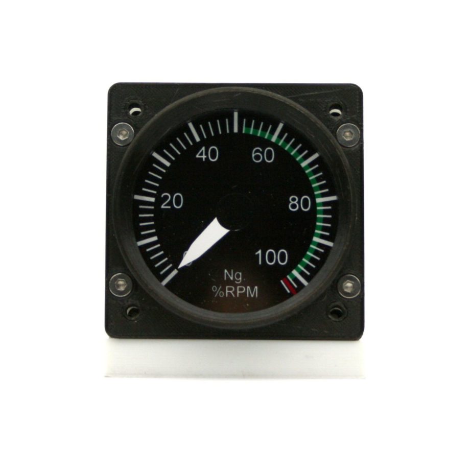 60mm Cessna style RPM gauge kit