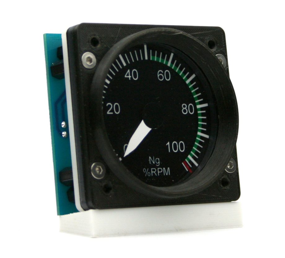 60mm Cessna style RPM gauge kit