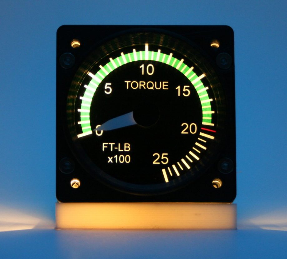 60mm Cessna style Torque gauge kit