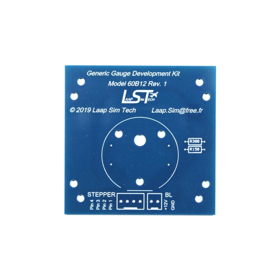 PCB for 60mm gauge (single needle)