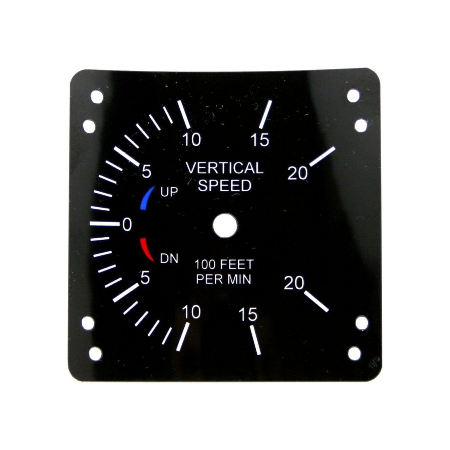 83mm Beechcraft style VS pattern (2000 ft/mn)