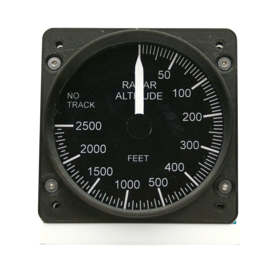 83mm Airliner style RadioAlt kit gauge (2500ft)