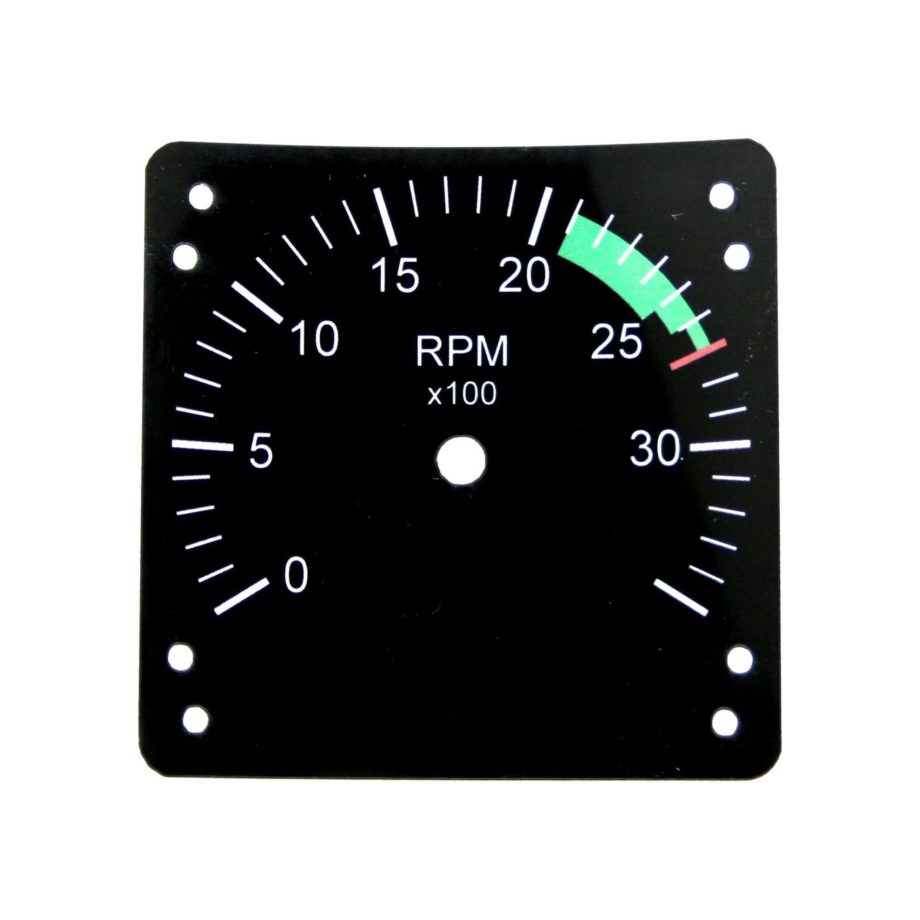 83mm Cessna style RPM pattern