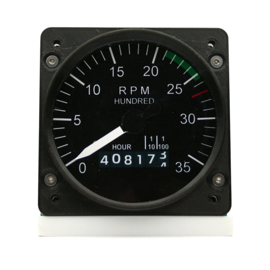 83mm Cessna style RPM gauge kit (with fake hour counter)