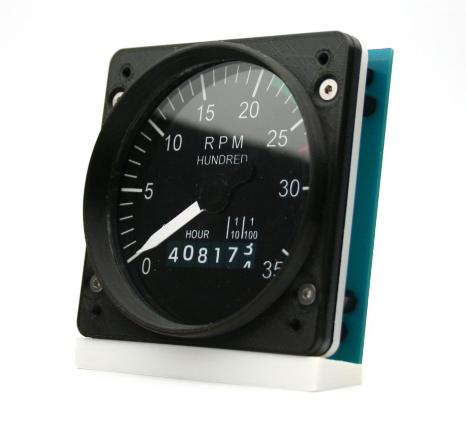 83mm Cessna style RPM gauge kit (with fake hour counter)