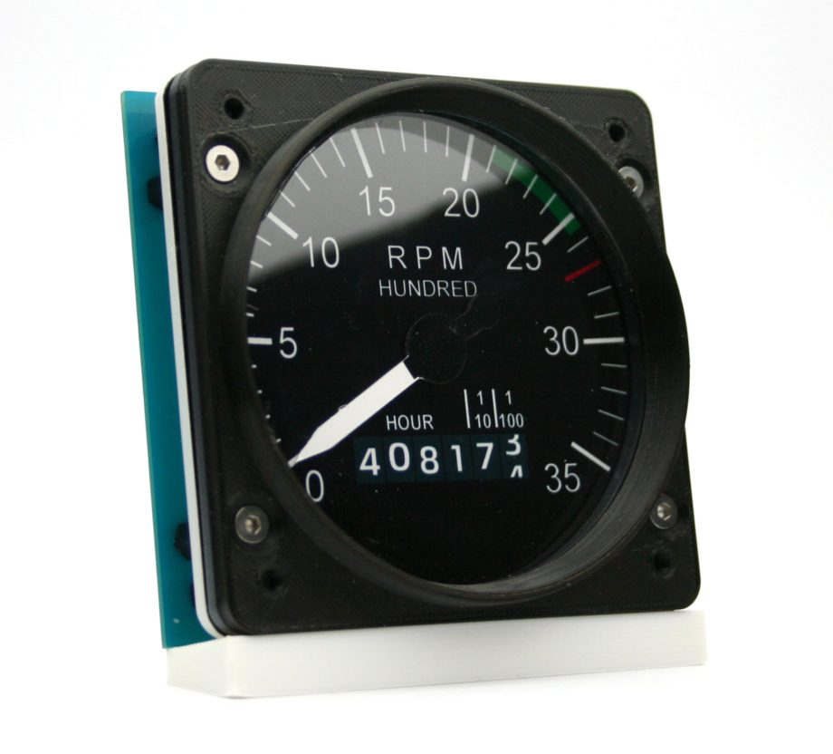 83mm Cessna style RPM gauge kit (with fake hour counter)