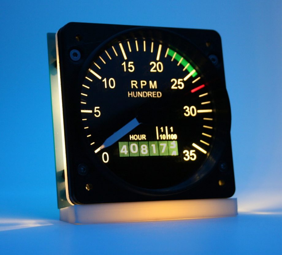 83mm Cessna style RPM gauge kit (with fake hour counter)