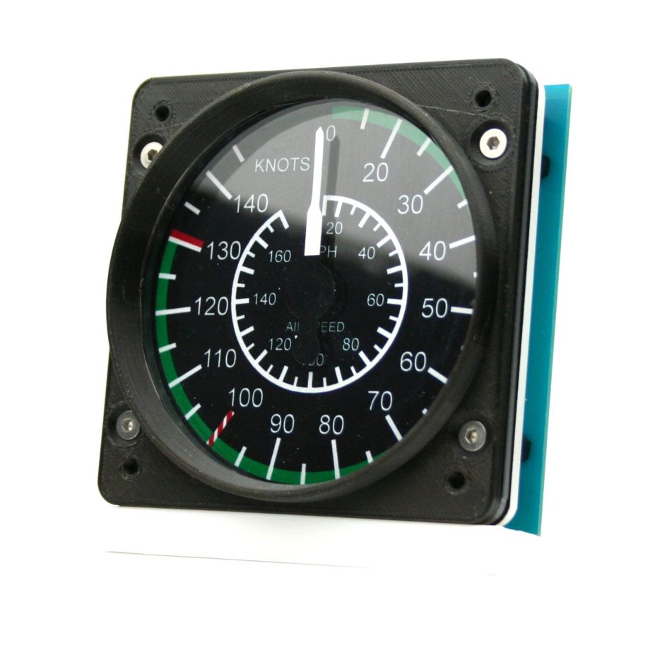 83mm Robinson style dual IAS gauge kit (170MPH / 145KTS)