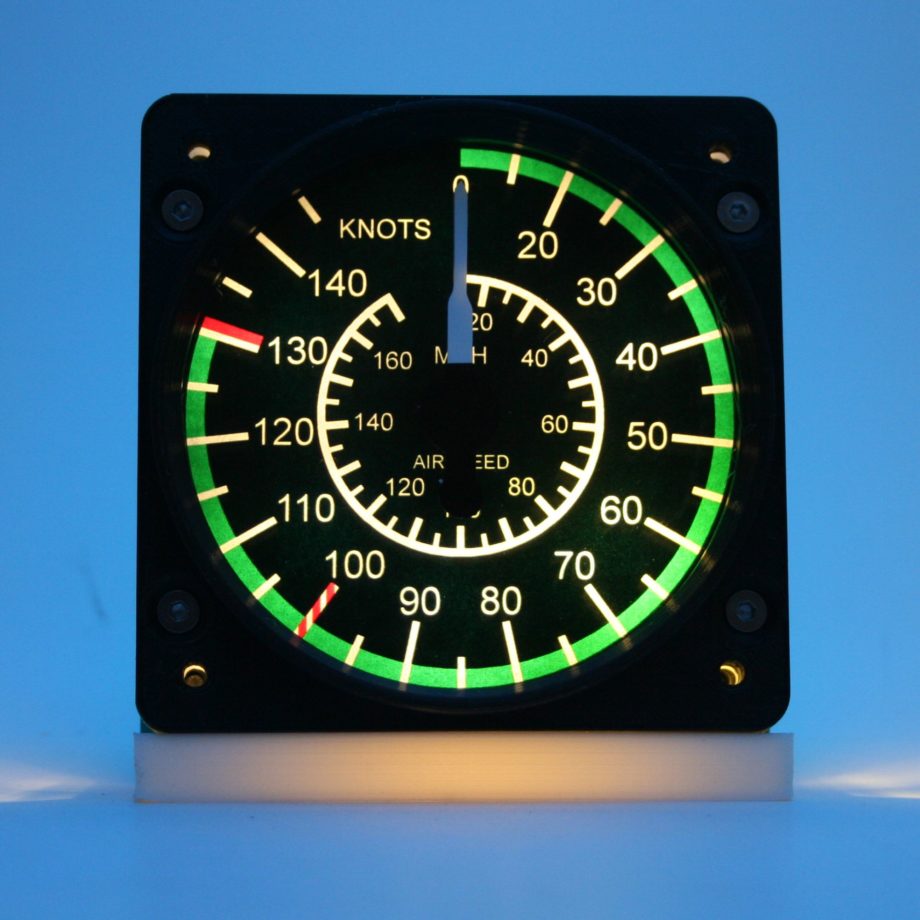 83mm Robinson style dual IAS gauge kit (170MPH / 145KTS)