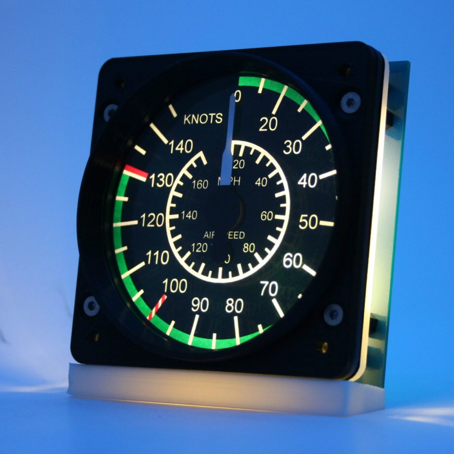 83mm Robinson style dual IAS gauge kit (170MPH / 145KTS)