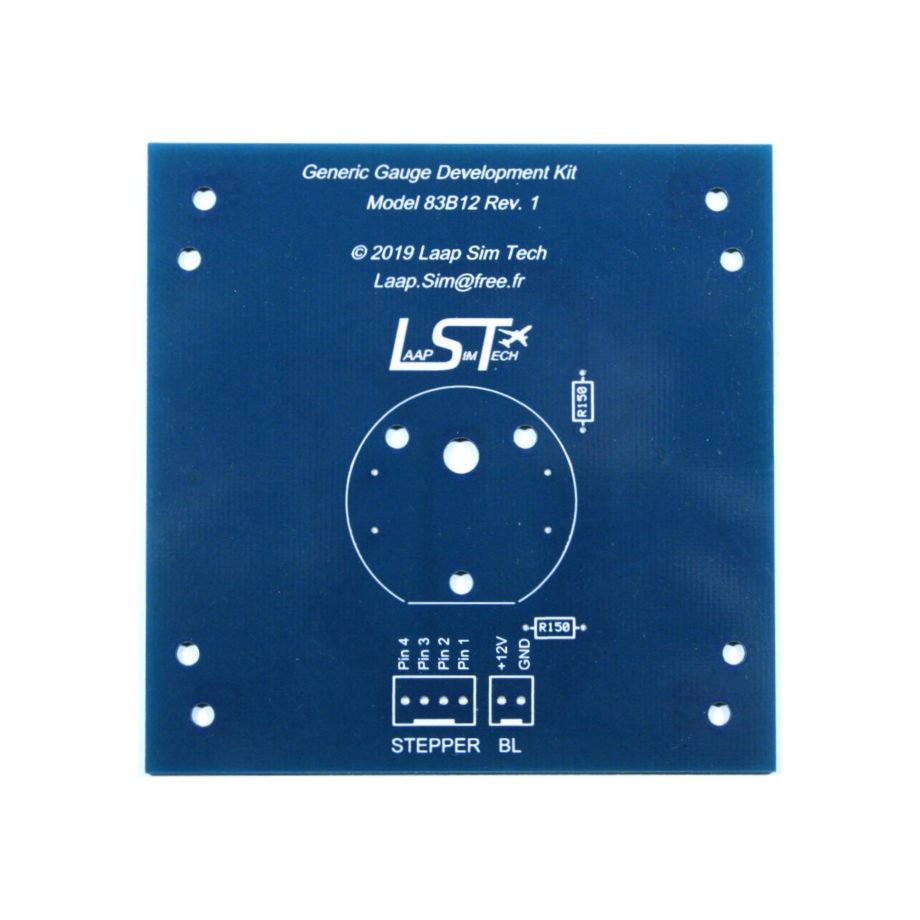 PCB for 83mm gauge