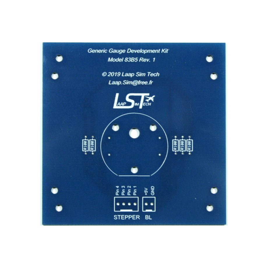 PCB for 83mm gauge