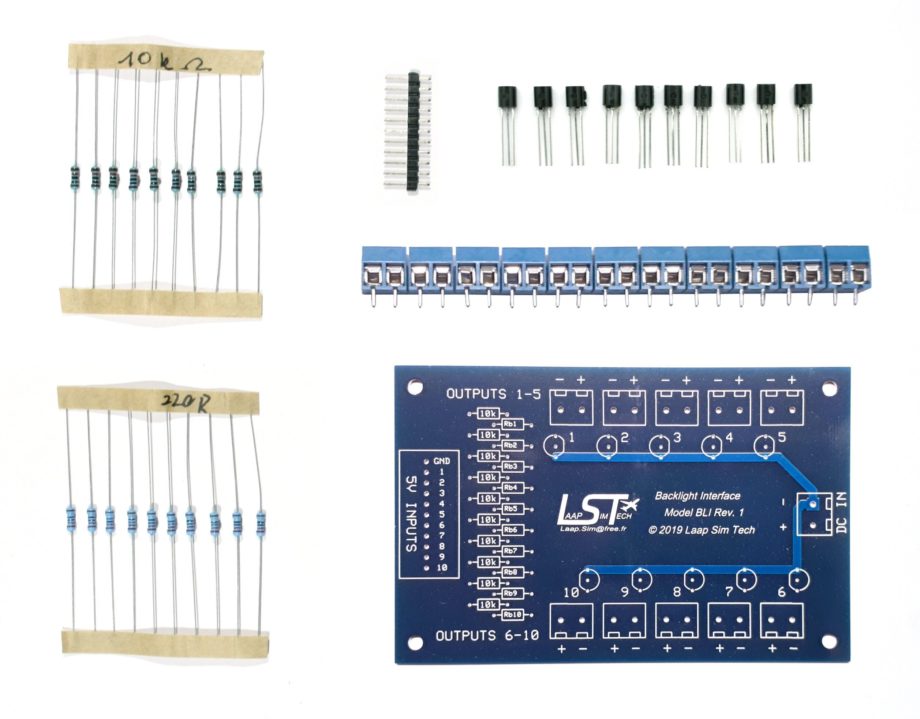 Backlight interface lite (250mA)