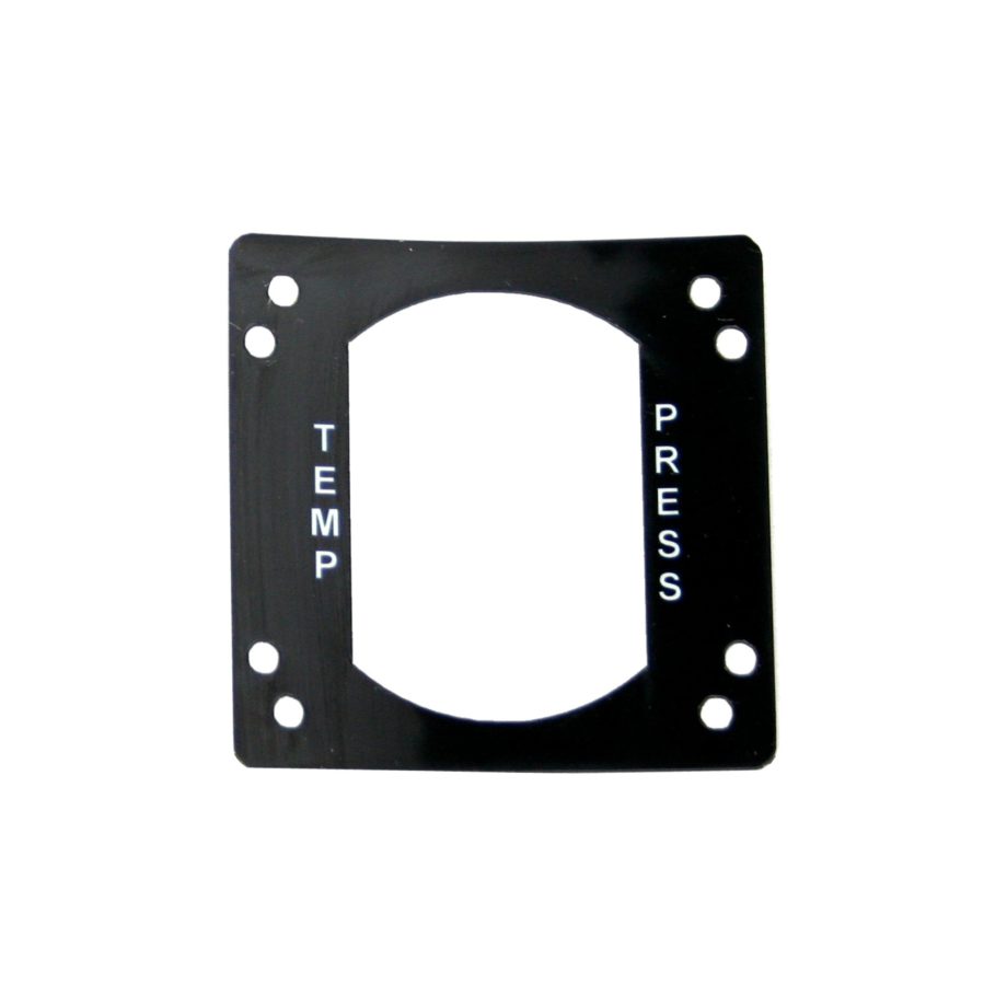 60mm Cessna style Oil Temp / Press patterns (°C / hpz)