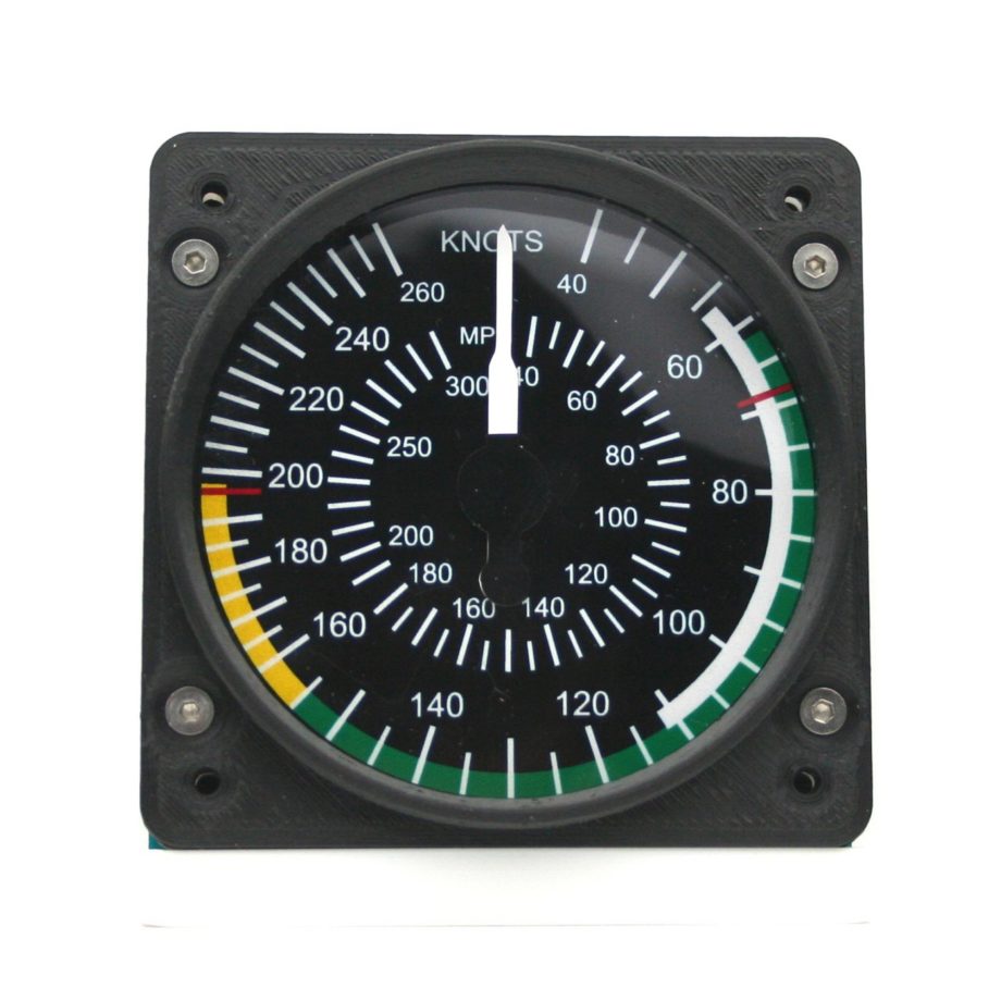 83mm dual IAS gauge kit (300MPH / 260KTS)