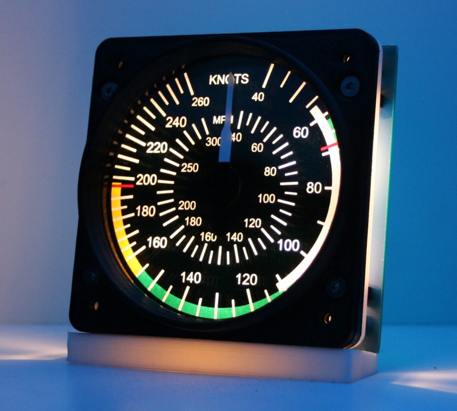 83mm dual IAS gauge kit (300MPH / 260KTS)