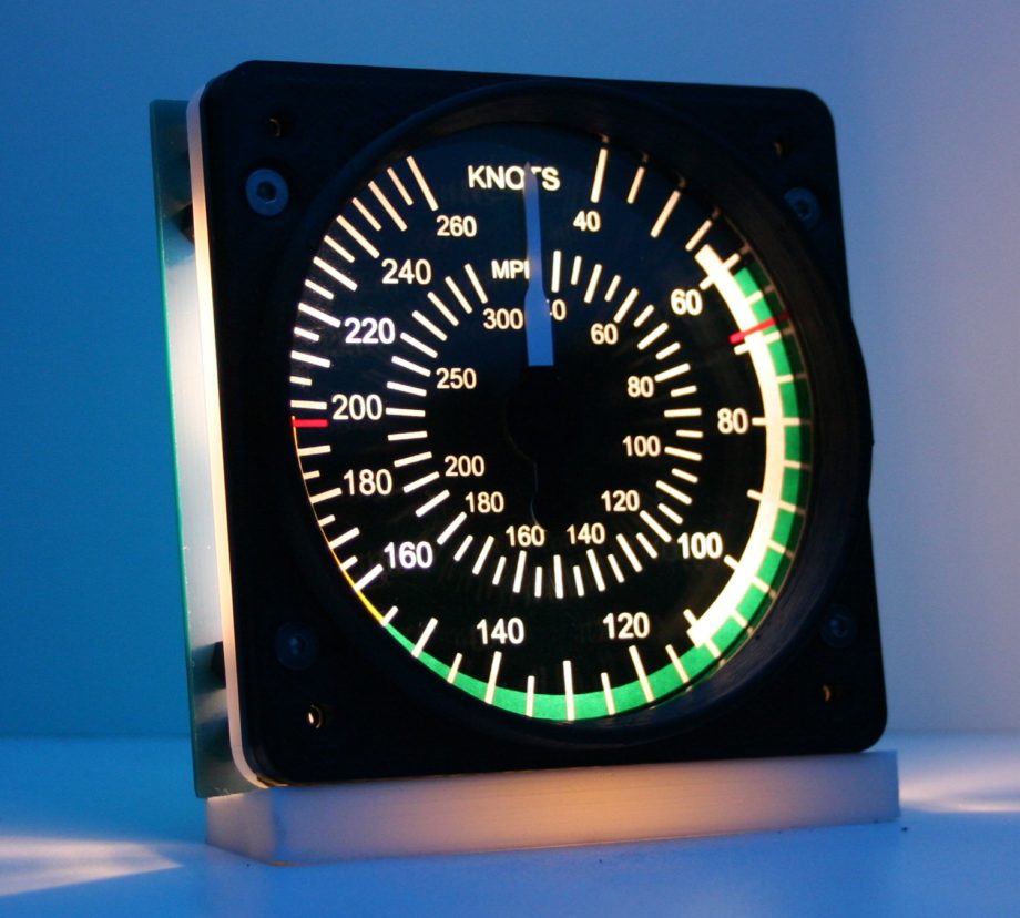 83mm dual IAS gauge kit (300MPH / 260KTS)